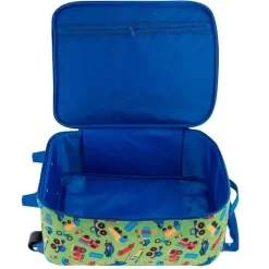 Kids Stephen Joseph Kids Bags & Backpacks*- All Over Print Rolling Luggage, Transportation