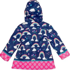 Stephen Joseph Rain Accessories*- All Over Print Raincoat Rainbow