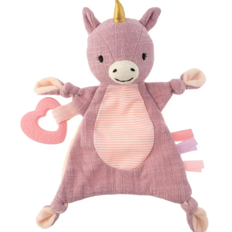 Stephen Joseph Lovies, Security Blankets & Blankies*- Baby Crinkle Toy Unicorn