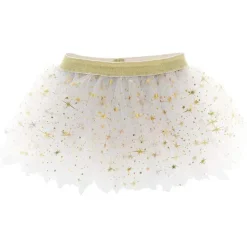Stephen Joseph Dresses|Baby Dresses & Skirts*- Baby Girls Tutu & Head Band Set, Golden Pearl
