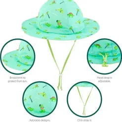 Stephen Joseph Baby Hats*- Baby Sun Hat, Dino