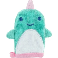 Stephen Joseph Baby Washcloths*- Bath Mitt W/ Finger Puppet, Mermaid