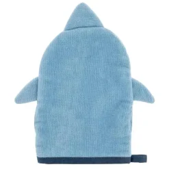 Stephen Joseph Baby Washcloths*- Bath Mitt W/ Finger Puppet, Shark