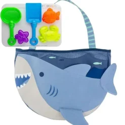 Stephen Joseph Water Toys*- Beach Totes & Sand Toy Play Set, Shark