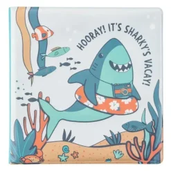 Stephen Joseph Books For Babies|Bath Toys*- Color Changing Bath Book, Shark
