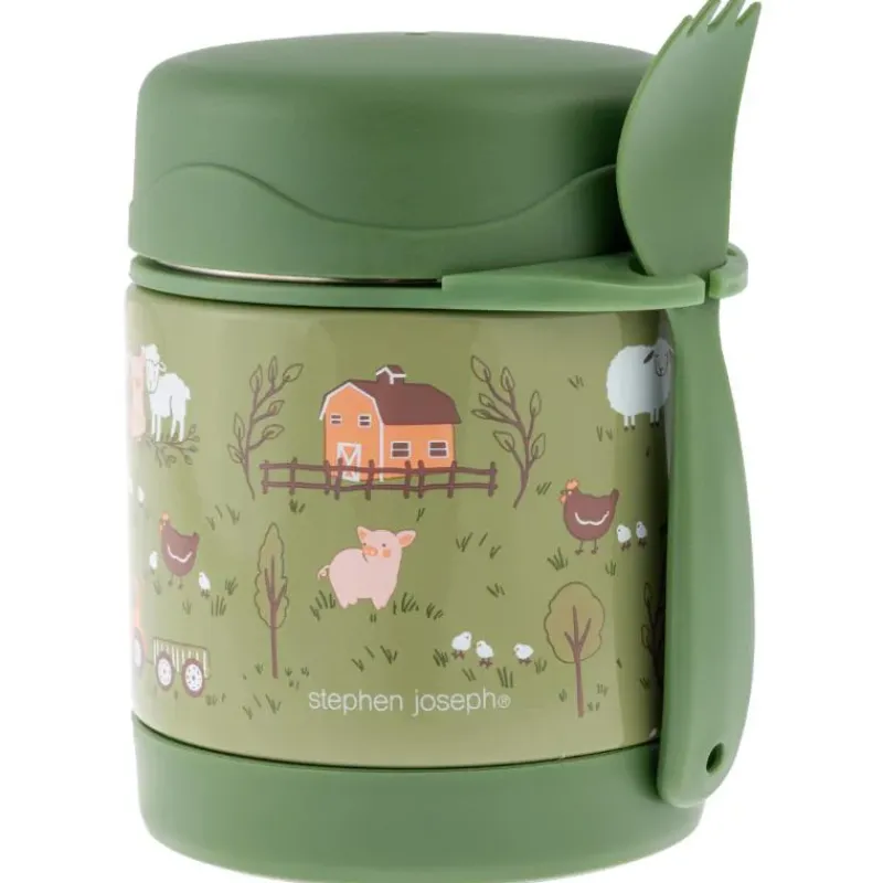 Stephen Joseph Food Jars & Snack Cups|Dishes, Utensils & Food Containers*- Insulated Food Jar Farm