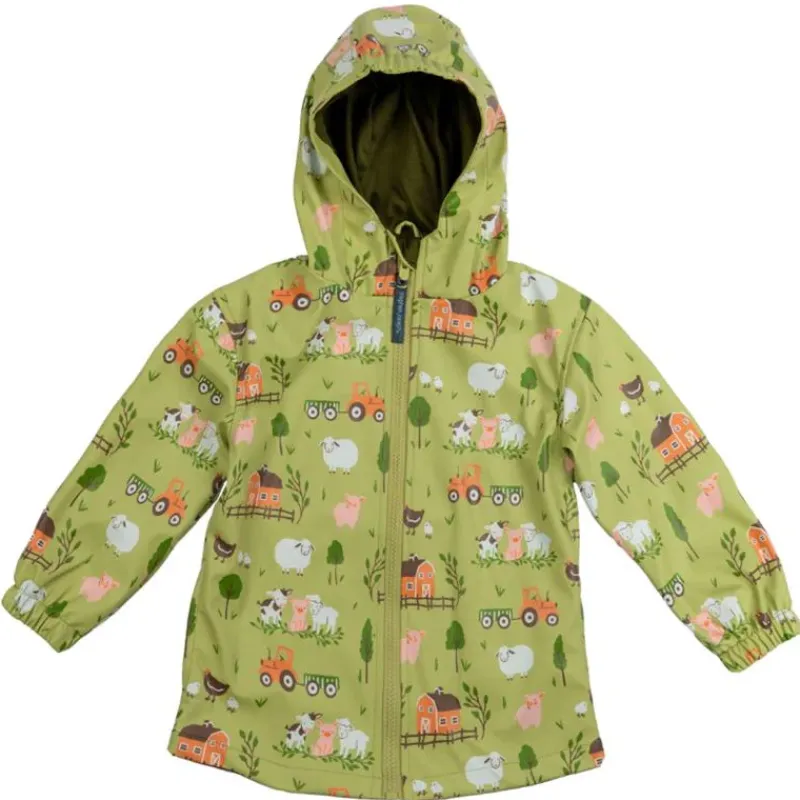 Stephen Joseph Rain Accessories*- Kids Raincoat Farm