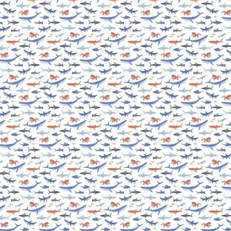 Stephen Joseph Blankets & Quilts*- Muslin Blankets, Shark