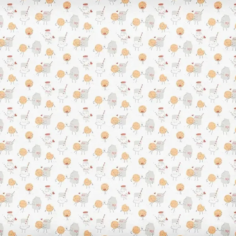 Stephen Joseph Blankets & Quilts*- Muslin Blanket, Milk & Cookies