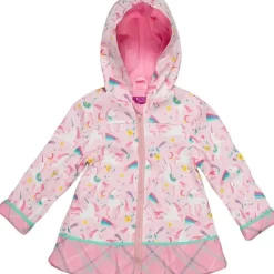 Stephen Joseph Rain Accessories*- Raincoat, Pink Unicorn (Size 6/6X)