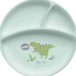 Stephen Joseph Plates & Bowls|Dishes, Utensils & Food Containers*100% Silicone Suction Plates For Babies, Dino