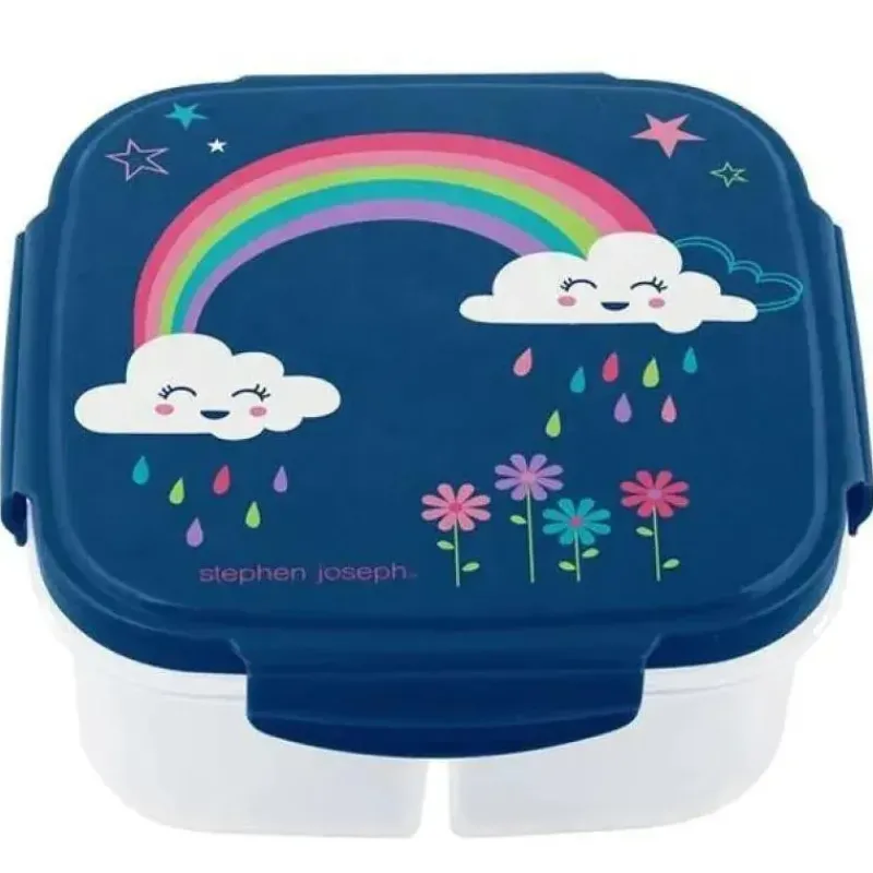 Stephen Joseph Lunch Boxes & Bags|Lunch Box*- Snack Box With Ice Pack Rainbow