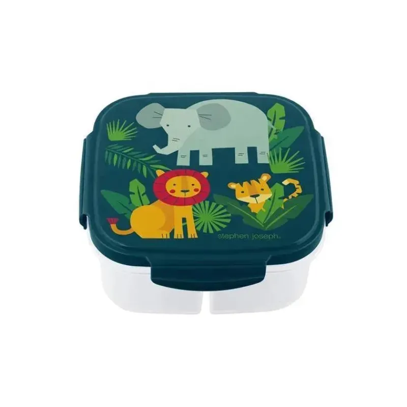 Stephen Joseph Lunch Box|Dishes, Utensils & Food Containers*- Snack Box With Ice Pack Zoo