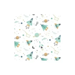 Stephen Joseph Blankets & Quilts*- Space Muslin Blankets