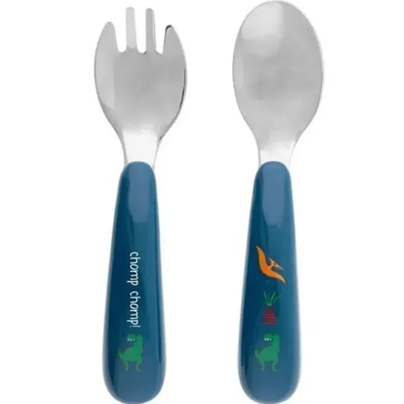 Stephen Joseph Utensils & Accessories|Dishes, Utensils & Food Containers*- Spoon And Fork Sets, Dino