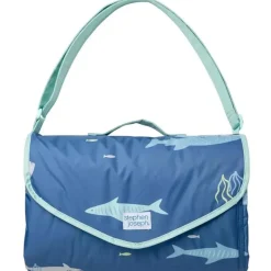 Stephen Joseph Mattresses, Pads & Covers*- Wipeable Play Blanket, Shark