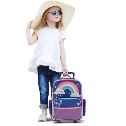 Kids Stephen Joseph Kids Bags & Backpacks*Rolling Luggage - Rainbow