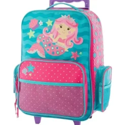 Kids Stephen Joseph Kids Bags & Backpacks*Rolling Luggage - Mermaid