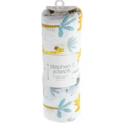 Stephen Joseph Blankets & Quilts*Zoo Muslin Baby Blankets
