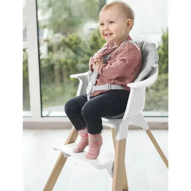Stokke High Chair Accessories|High Chair*- Clikk Cushion for Clikk Baby High Chair, Grey Sprinkles