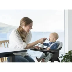 Stokke High Chair*- Clikk High Chair, Black Natural