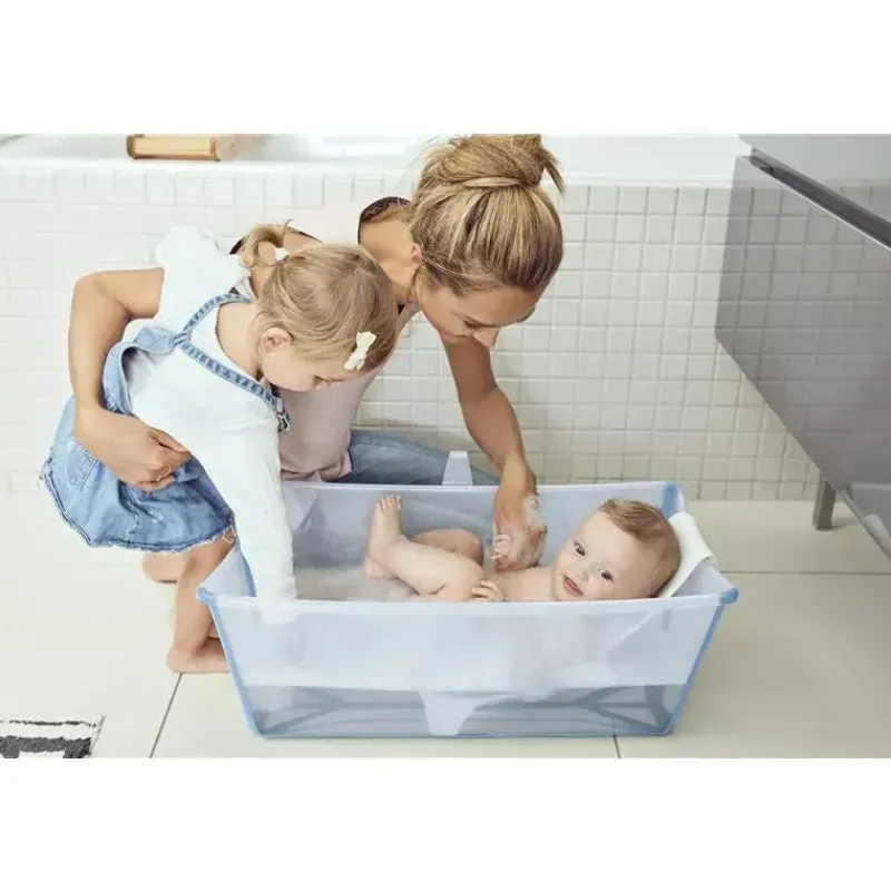 Stokke Bath Tubs & Seats*- Flexi Bath Tub X-Large, Ocean Blue