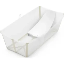 Stokke Bath Tubs & Seats*- Flexi Bath Tub X-Large Bundle, Sandy Beige