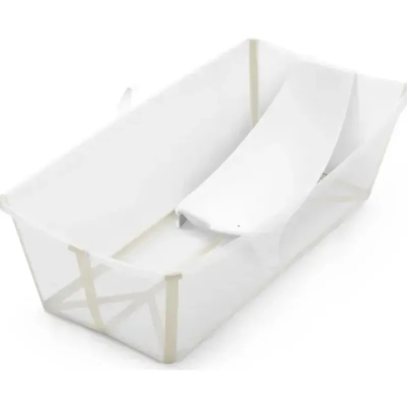 Stokke Bath Tubs & Seats*- Flexi Bath Tub X-Large Bundle, Sandy Beige