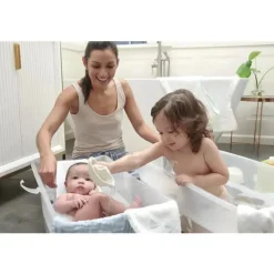 Stokke Bath Tubs & Seats*- Flexi Bath Tub X-Large Bundle, Sandy Beige