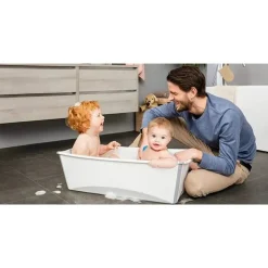 Stokke Bath Tubs & Seats*- Flexi Bath X-Large, White Grey