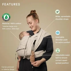 Stokke Front, Hip And Backpack Carriers*- Limas™ Carrier Ocs - Black