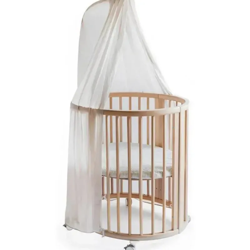 Stokke Crib & Bed Sheets*- Sleepi Canopy by Pehr, Grey