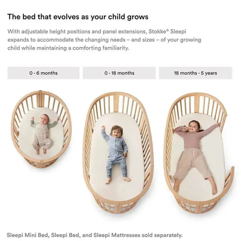 Stokke Bumpers, Liners & Skirts*- Sleepi Mesh Liner, White