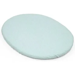 Stokke Crib & Bed Sheets*- Sleepi Mini Fitted Sheet, Dots Sage