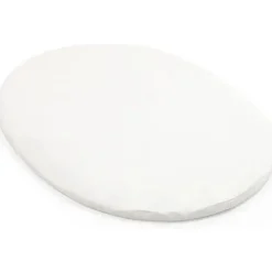 Stokke Crib & Bed Sheets*- Sleepi Mini Fitted Sheet V3, White