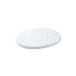 Stokke Crib & Bed Sheets*- Sleepi Mini Fitted Sheet 80 Cm, Grey Dotty