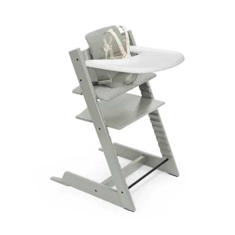 Stokke High Chair*- Tripp Trapp® High Chair², Cushion And Tray, Glacier Green