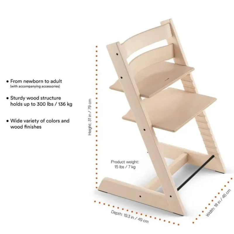 Stokke Cool Baby Products|High Chair*- Tripp Trapp® High Chair², Natural
