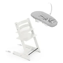 Stokke High Chair*- Tripp Trapp High Chair Bundle, White