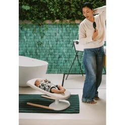 Stokke Bouncers, Swings & Rockers*- Yoga™ Baby Bouncer Light Sand