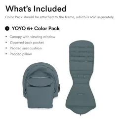 Stokke Liners & Color Packs*- Yoyo 6+ Color Pack, Aqua