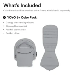 Stokke Liners & Color Packs*- Yoyo 6+ Color Pack, Stone