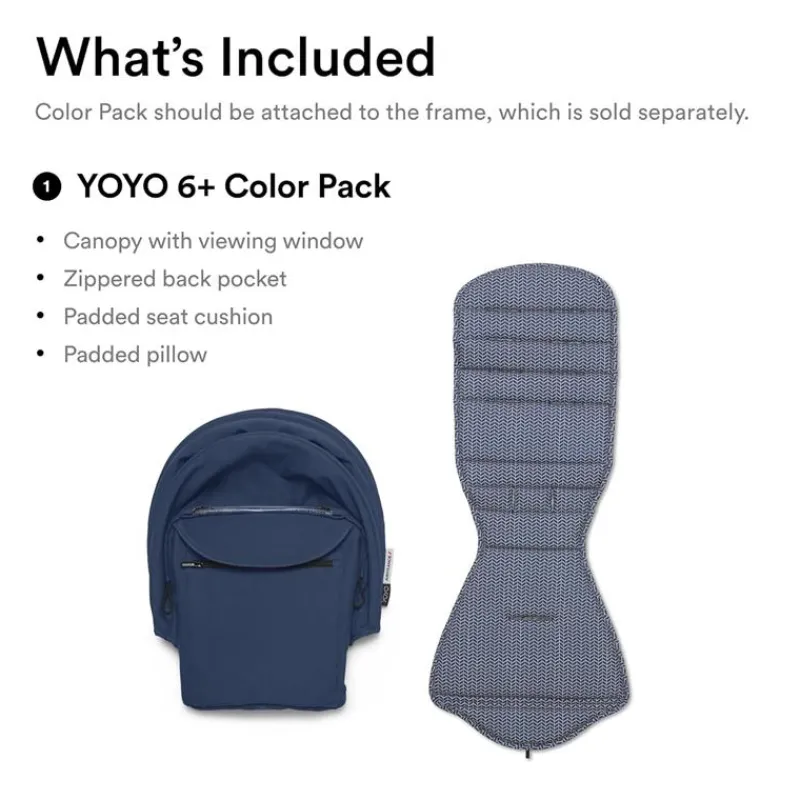 Stokke Liners & Color Packs*- Yoyo 6+ Color Pack, Air France Blue