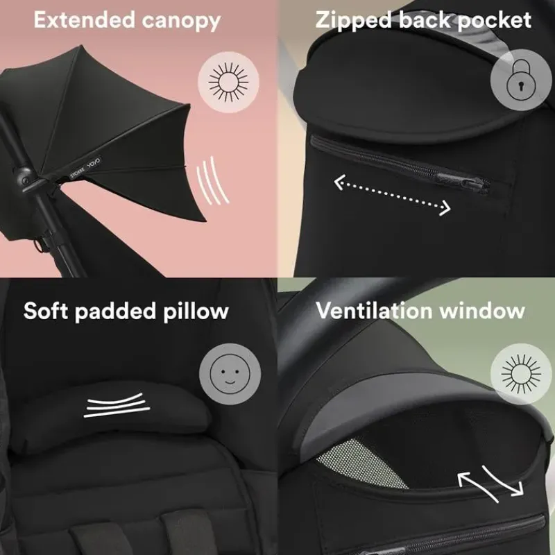 Stokke Liners & Color Packs*- Yoyo 6+ Color Pack, Black