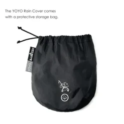 Stokke Weather Shields & Nets*- Yoyo 0+ Newborn Pack Rain Cover, Black