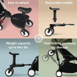 Stokke Add-On Seats & Boards*- Yoyo® Board, Black