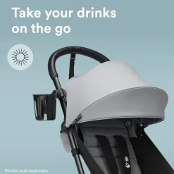 Stokke Cup Holders, Trays & Belly Bars*- Yoyo® Cup Holder, Black