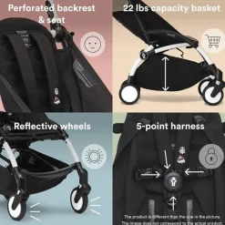 Stokke Single Strollers*- Yoyo³ Frame, White