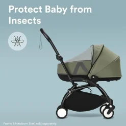 Stokke Weather Shields & Nets*- Yoyo® Newborn Shell Mosquito Net, Black
