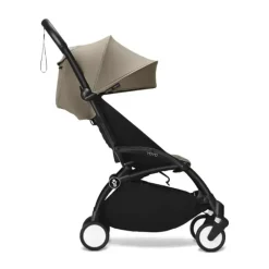 Stokke Lightweight Strollers*- Yoyo³ Stroller Black Bundle 6+ | Taupe